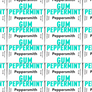 GUM: ENGLISH PEPPERMINT XYLITOL GUM - 12 X 15G POCKET PACKS