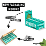 MINTS: ENGLISH PEPPERMINT XYLITOL MINTS - 12 X 15G POCKET PACKS