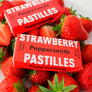 MINTS: STRAWBERRY XYLITOL MINTS - 12 X 15G POCKET PACKS
