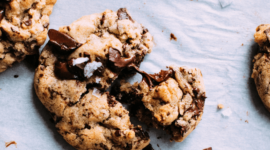 Sugar free recipe: Double chocolate chunk cookies