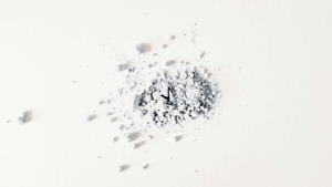 powder on a white table