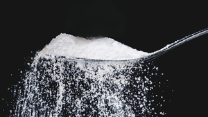 An overload of Sugar on a teaspoon