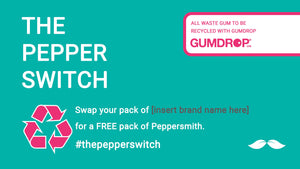 how to dispose of my chewing gum properly