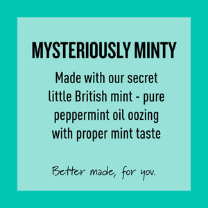 GUM: ENGLISH PEPPERMINT XYLITOL GUM - 50G MIGHTY POUCH (MIN ORDER 6)