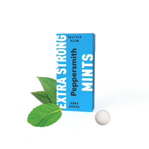 MINTS: EXTRA STRONG EUCALYPTUS XYLITOL MINTS - 12 X 15G POCKET PACKS