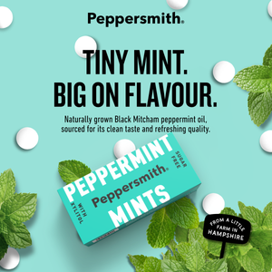 Mints: English Peppermint Xylitol Mints - 12 x 15g Pocket Packs