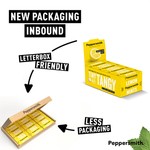 MINTS: SICILIAN LEMON FLAVOUR XYLITOL MINTS - 12 X 15G POCKET PACKS