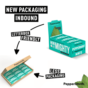 MINTS: ENGLISH PEPPERMINT XYLITOL MINTS - 12 X 15G POCKET PACKS