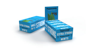 Extra Strong Eucalyptus Xylitol Mints - 12 x 15g Pocket Packs