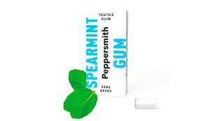 GUM: ENGLISH SPEARMINT XYLITOL GUM - 12 X 15G POCKET PACKS